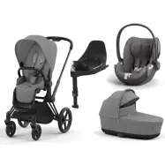 Cybex Priam duovagn med Cloud T babyskydd&bas