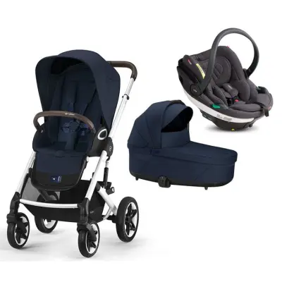 Cybex Talos S Lux Duovagn + BeSafe Go Beyond Babyskydd