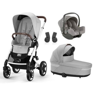 Cybex Talos S Lux duovagn + Joie I-Snug 2 babyskydd
