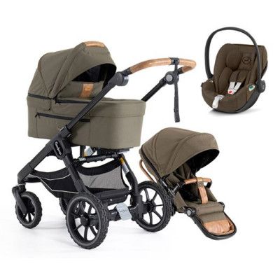 Emmaljunga NXT90 Ergo duovagn 2023 + cloud Z2 babyskydd