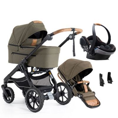 Emmaljunga NXT90 Ergo duovagn 2023 + Emmaljunga iZi Go modular X1 babyskydd