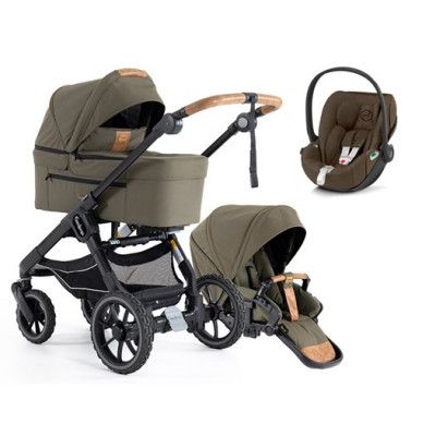 Emmaljunga NXT90 Flat duovagn 2023 + cloud Z2 babyskydd