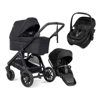 Emmaljunga Sento duovagn Ergo+ 2026 + Maxi-Cosi Coral Slide Pro babyskydd
