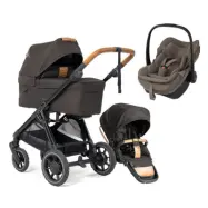 Emmaljunga Sento duovagn Ergo+ 2026 + Maxi-Cosi Pebble Slide Pro babyskydd