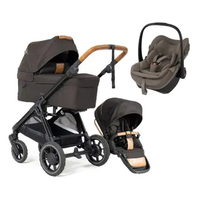 Emmaljunga Sento duovagn Ergo+ 2026 + Maxi-Cosi Pebble Slide Pro babyskydd