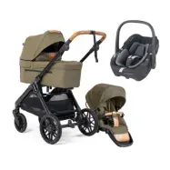 Emmaljunga Sento Max duovagn Ergo+ 2026 + Maxi-Cosi Pebble 360 babyskydd