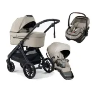 Emmaljunga Sento Max duovagn Ergo+ 2027 + Maxi-Cosi Coral Slide Pro babyskydd