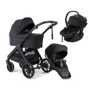 Emmaljunga Sento Max duovagn Ergo+ 2027 + Thule Maple babyskydd