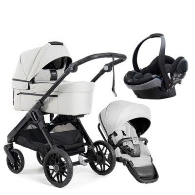 Emmaljunga Sento Max duovagn Urban Ergo + iZi Go Modular X2 babyskydd