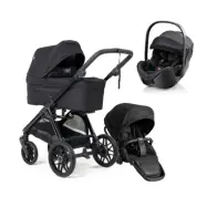 Emmaljunga Sento Pro duovagn Ergo+ 2026 + Baby-Safe pro babyskydd