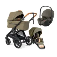 Emmaljunga Sento Pro duovagn Flat+ 2026 + Baby-Safe Pro babyskydd