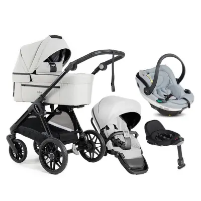 Emmaljunga Sento Pro duovagn Urban Ergo + BeSafe Go Beyond babyskydd + bas