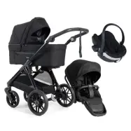 Emmaljunga Sento Pro Urban Ergo duovagn + izi go modular babyskydd