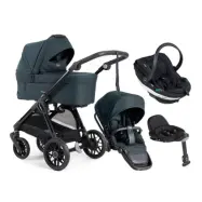 Emmaljunga Sento Urban duovagn + BeSafe Go Beyond babyskydd + Isofixbas