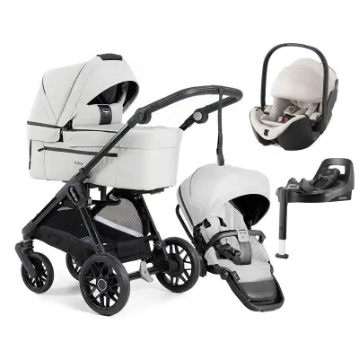Emmaljunga Sento Urban duovagn Ergo + Baby-Safe Pro babyskydd + bas