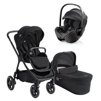 Joie Finiti duovagn + Britax Römer Baby-Safe Pro babyskydd