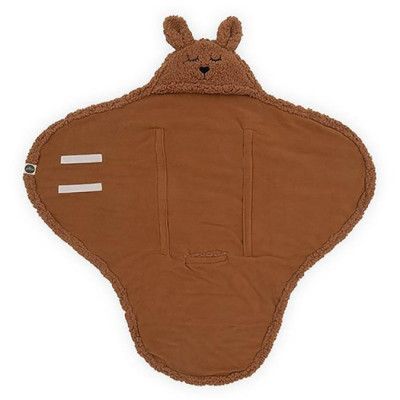 Jollein omlottåkpåse teddy babyskydd, caramel