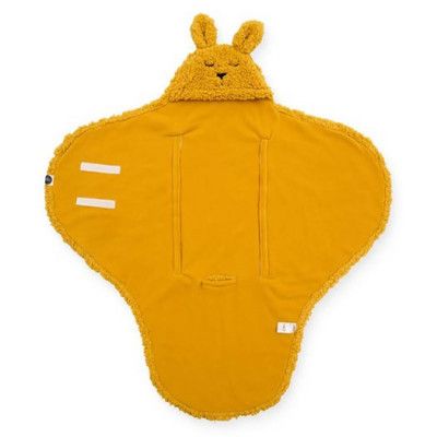 Jollein omlottåkpåse teddy babyskydd, mustard