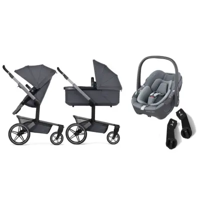 Joolz Day5 duovagn + Maxi-Cosi Pebble 360