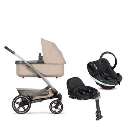 Joolz Geo3 duovagn + BeSafe Go Beyond babyskydd + isofixbas