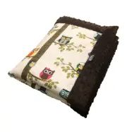 La Millou filt liten med fyllning, owl/choco
