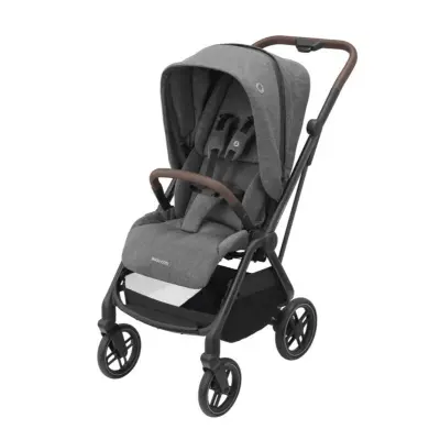 Maxi-Cosi Leona 2 sittvagn, select grey/brun leath.