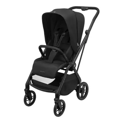 Maxi-Cosi Leona 2 sittvagn, twillic black/svart leath.