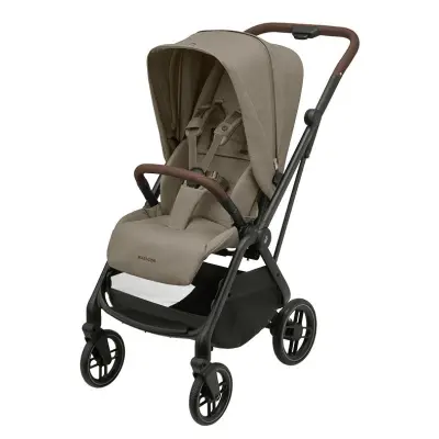 Maxi-Cosi Leona 2 sittvagn, twillic truffle/brun leath.