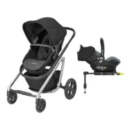 Maxi-Cosi Lila barnvagn + Marble babyskydd&bas, valfri färg