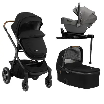 Nuna Demi Grow duovagn + Pipa next babyskydd&isofixbas