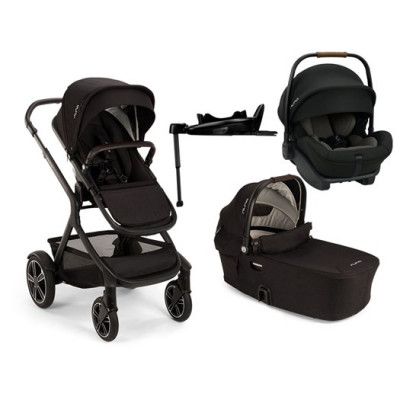 Nuna Demi Next duovagn + Arra Next babyskydd + bas