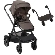 Nuna Demi Next sittvagn inkl ståbräda, chestnut