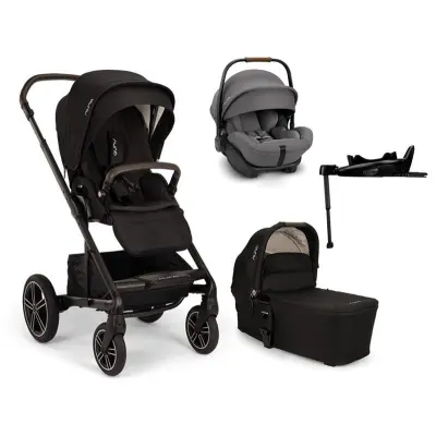 Nuna Mixx Next duovagn + Arra Next babyskydd + isofixbas