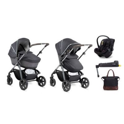 Silver Cross Pioneer duovagn + dream babyskydd + bas