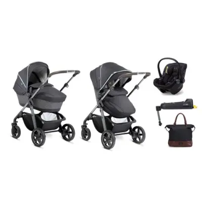 Silver Cross Pioneer duovagn + dream babyskydd + bas