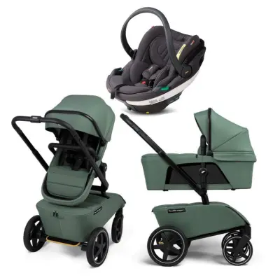 The Jiffle duovagn + BeSafe Go Beyond babyskydd