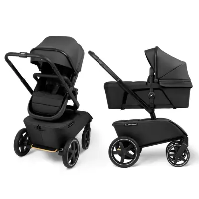 The Jiffle duovagn 2, black