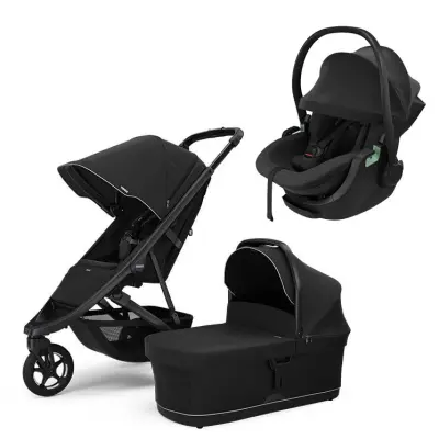 Thule Spring 2 duovagn + Thule Maple Connect babyskydd