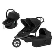 Thule Urban Glide 3 double duovagn + Maple babyskydd