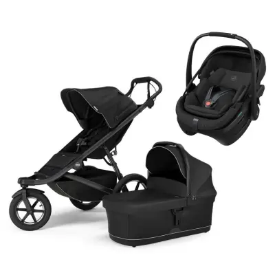 Thule Urban Glide 3 duovagn + Maxi-Cosi Coral Slide Pro babyskydd