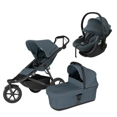 Thule Urban Glide 3 duovagn + Thule Maple Connect babyskydd