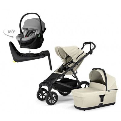 Thule Urban Glide 4W duovagn + Maple babyskydd&bas