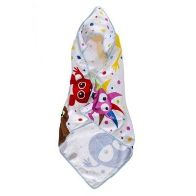 Babblarna Badcape 75x75 cm (Prickar)