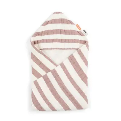 Done by Deer badcape, rosa randig