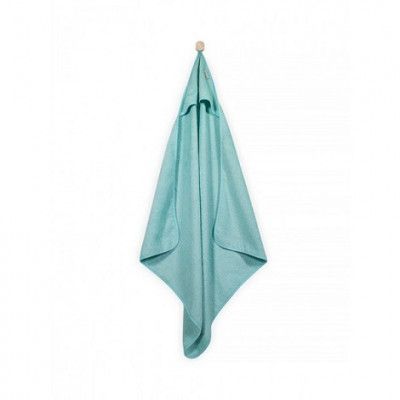 Jollein, Badcape 75x75 cm turkos