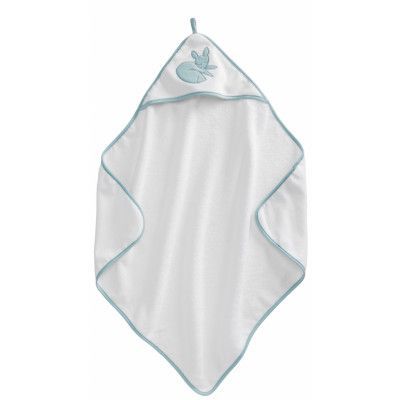 Kids Concept, Edvin Babycape Vit&Grön