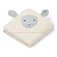 Liewood badcape Albert, får/creme