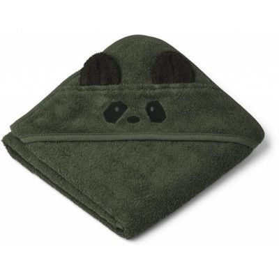 Liewood badcape Albert, panda hunter green