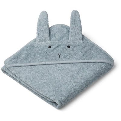 Liewood badcape Albert, rabbit sea blue