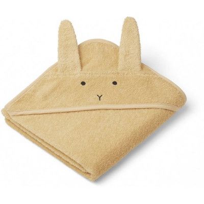 Liewood badcape Albert, rabbit smoothie yellow